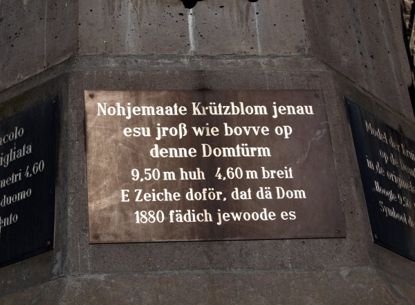 Kreuzblume Text